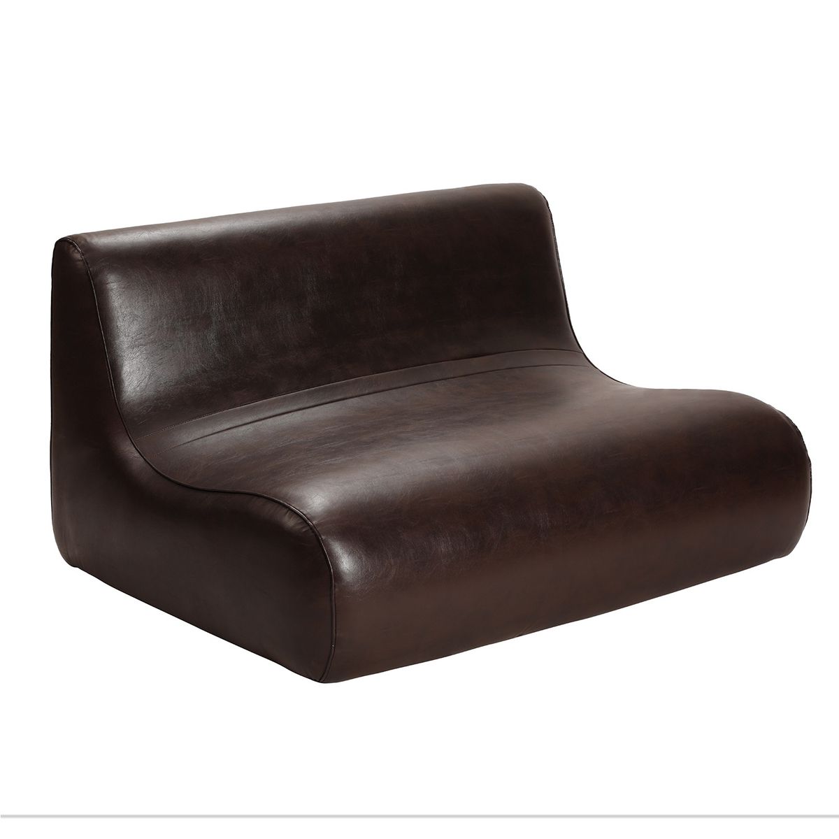 BODEVIR - Sofa Komodo 2C PU Chocolate
