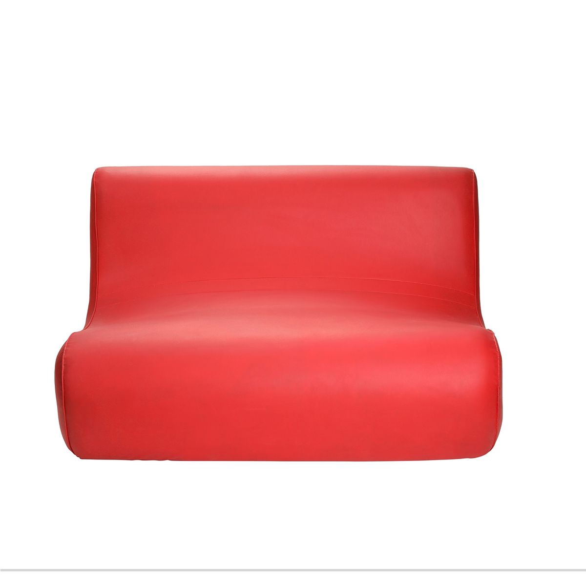 BODEVIR - Sofa Komodo 2C PU Rojo