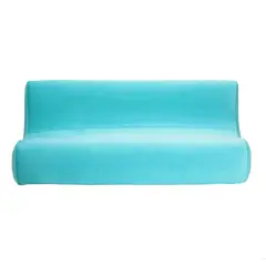 BODEVIR - Sofa Komodo 3C Felpa Turquesa