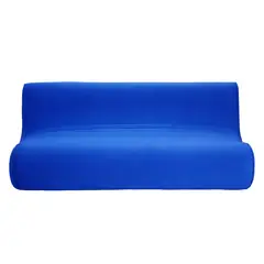 BODEVIR - Sofa Komodo 3C Felpa Azul Rey