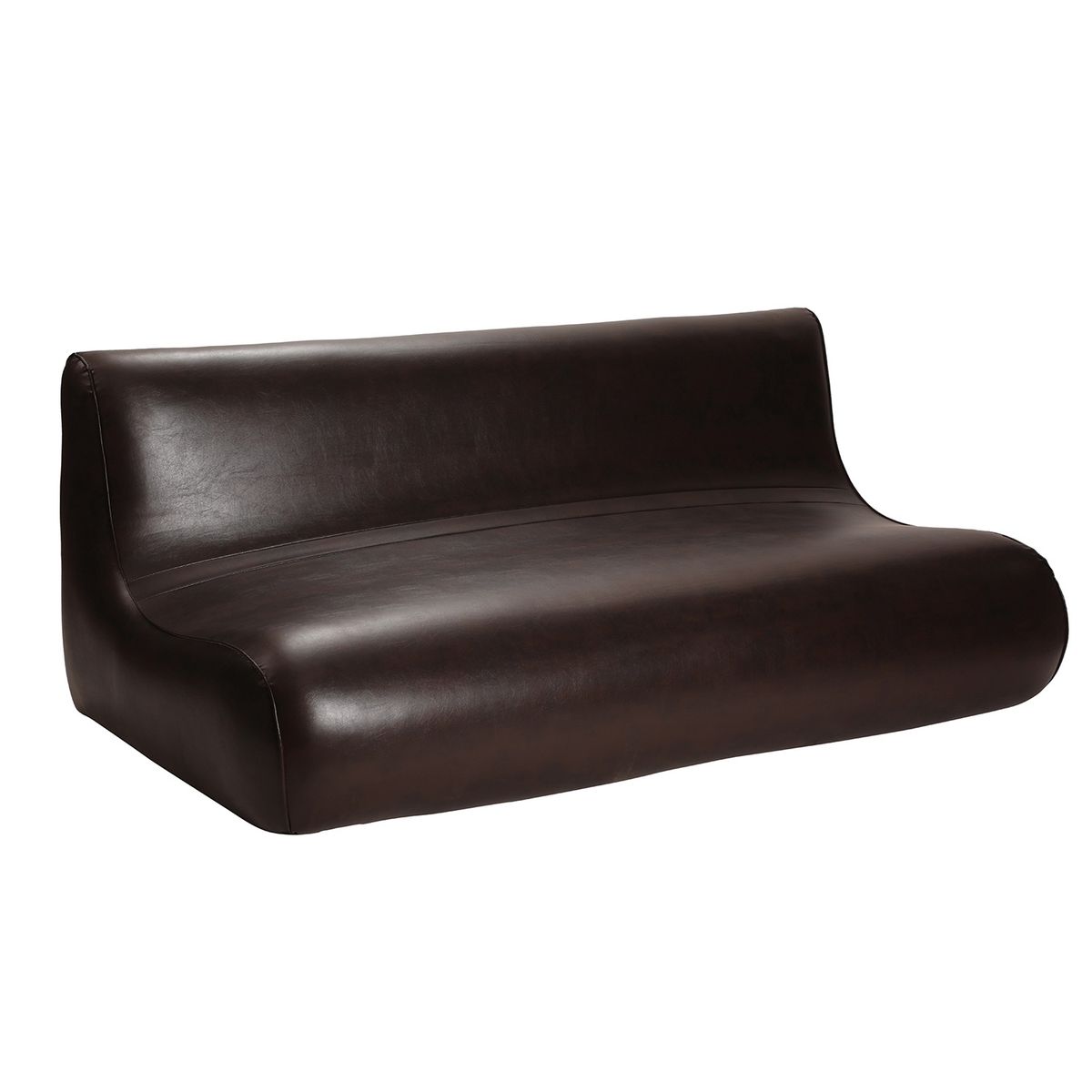 BODEVIR - Sofa Komodo 3C PU Chocolate