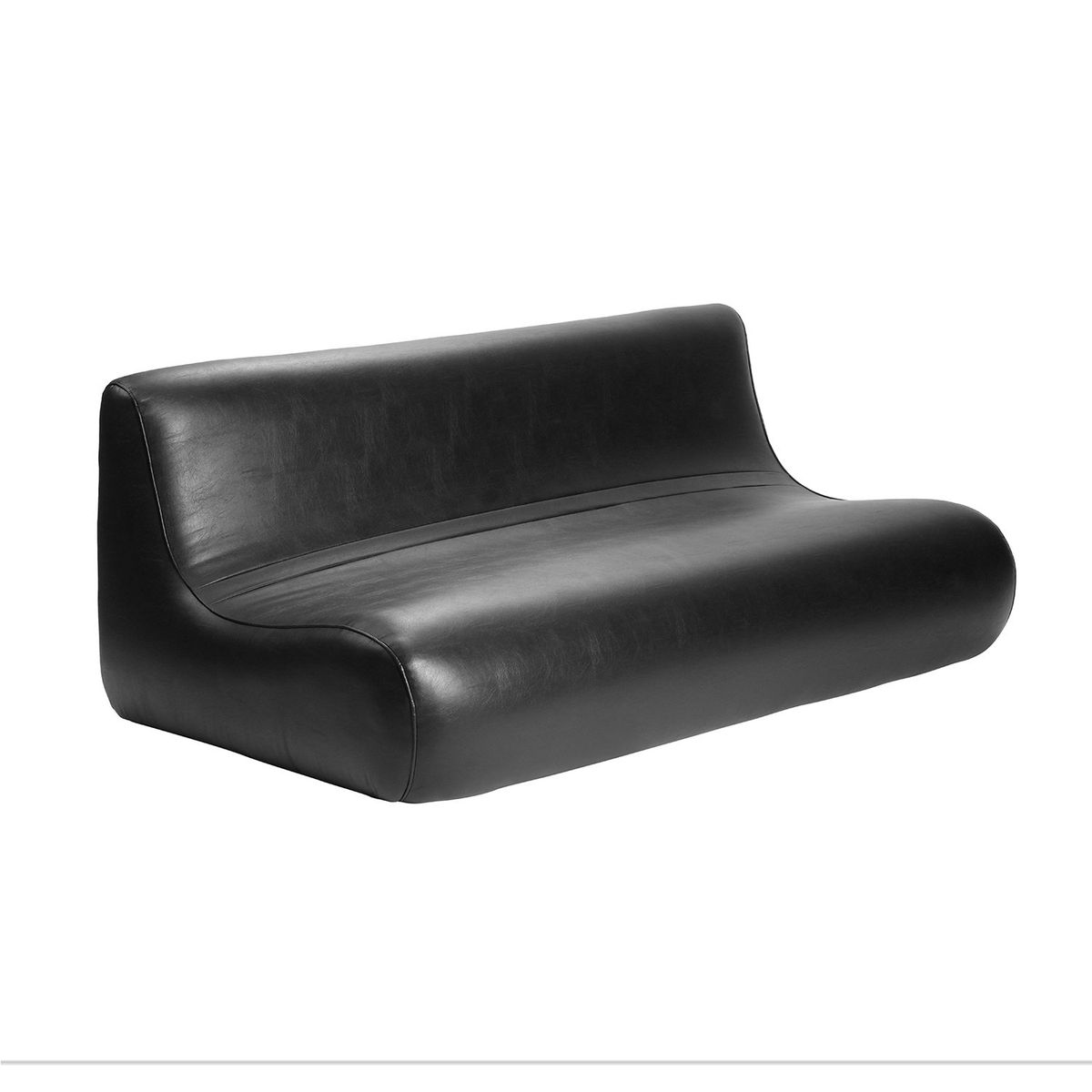 BODEVIR - Sofa Komodo 3C PU Negro