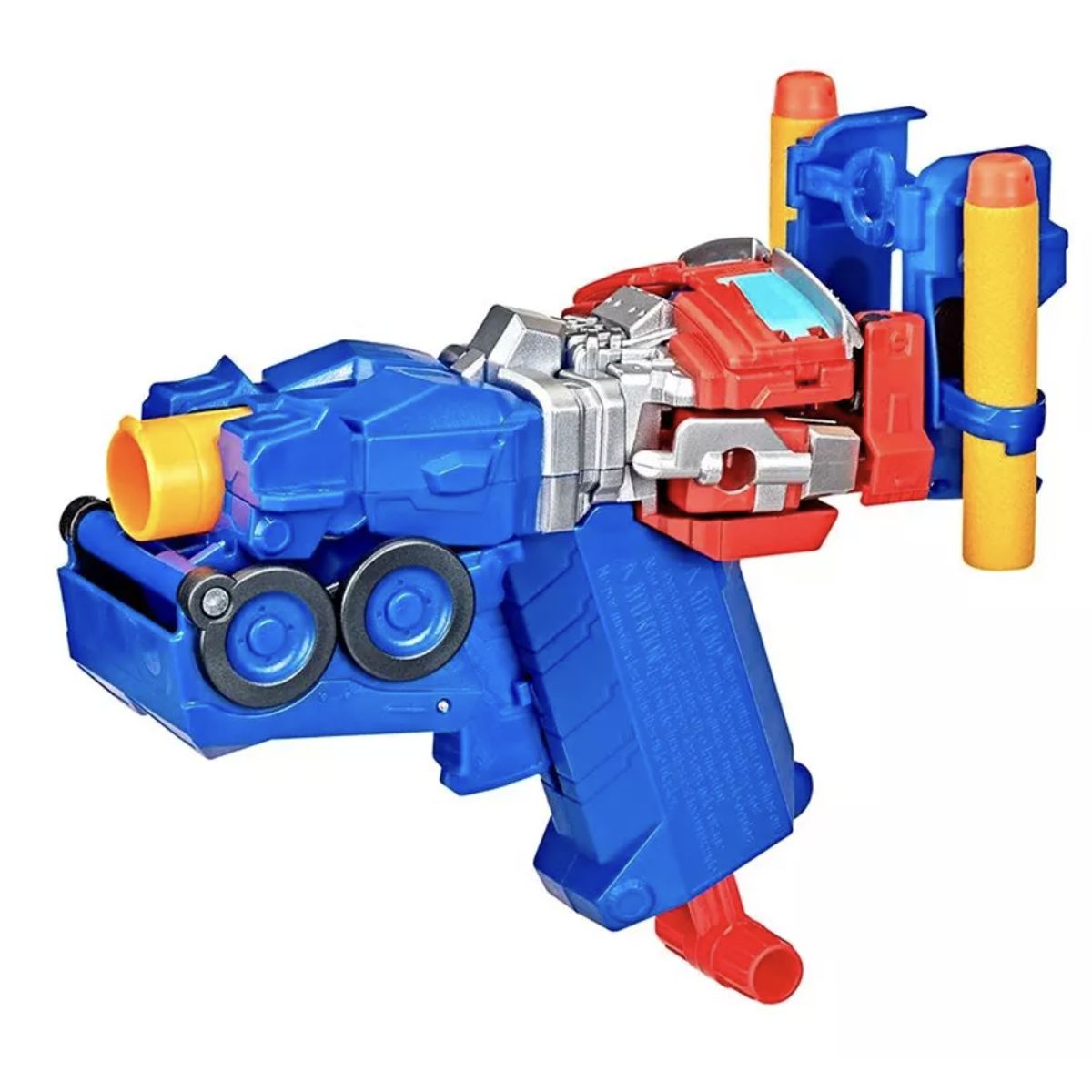 HASBRO - Lanzador Nerf Optimus Prime Blaster 2 En 1 Transformers