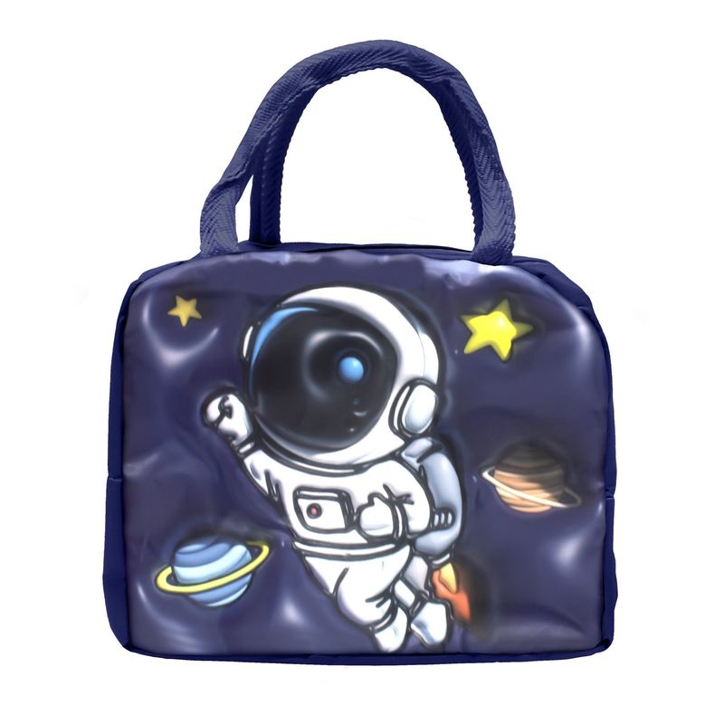GENERICO - LONCHERA 3D 22X185X12 ASTRONAUTA X1UNI