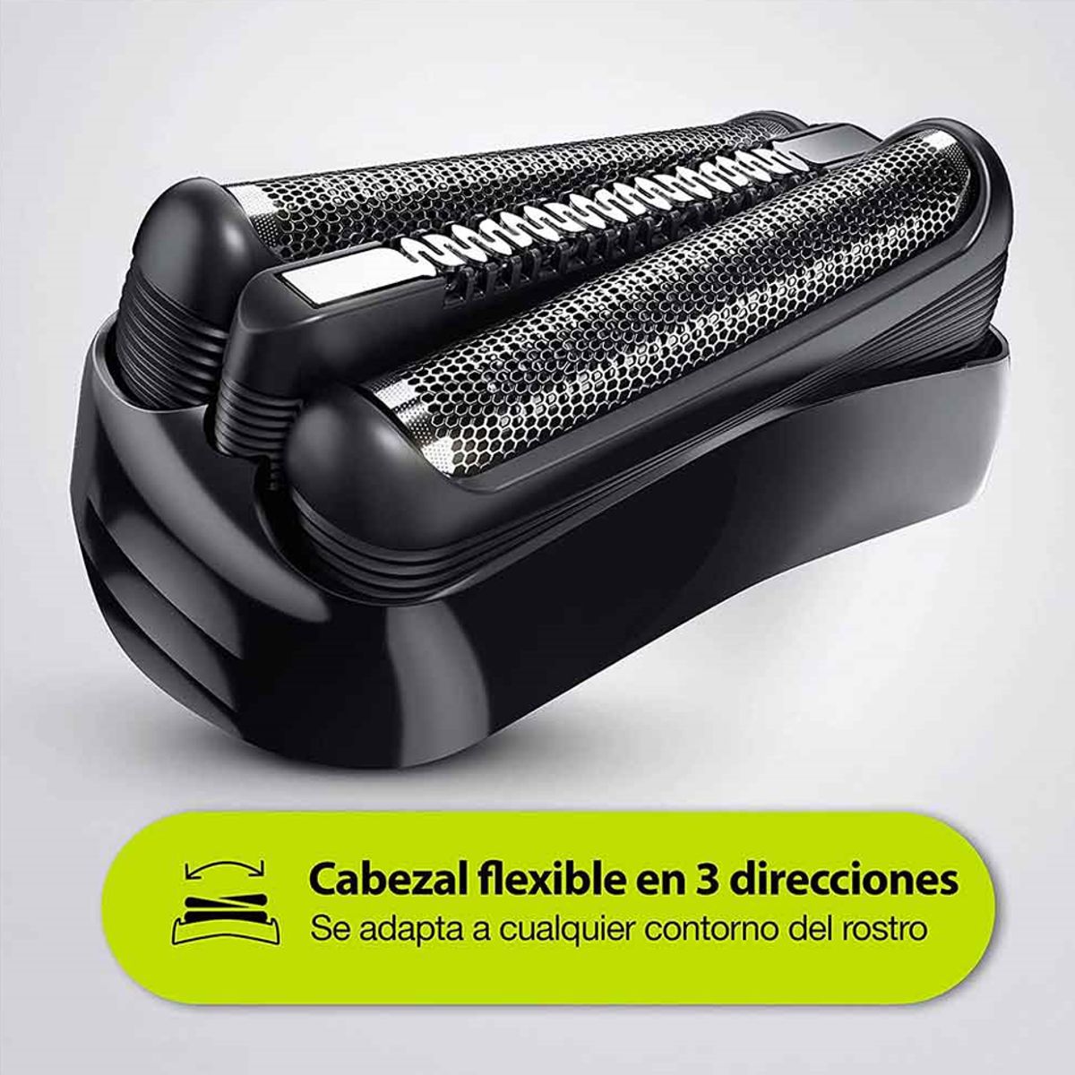 BRAUN - Afeitadora Recortadora Recargable Braun Serie3 Blue Wet&Dry 3 En 1