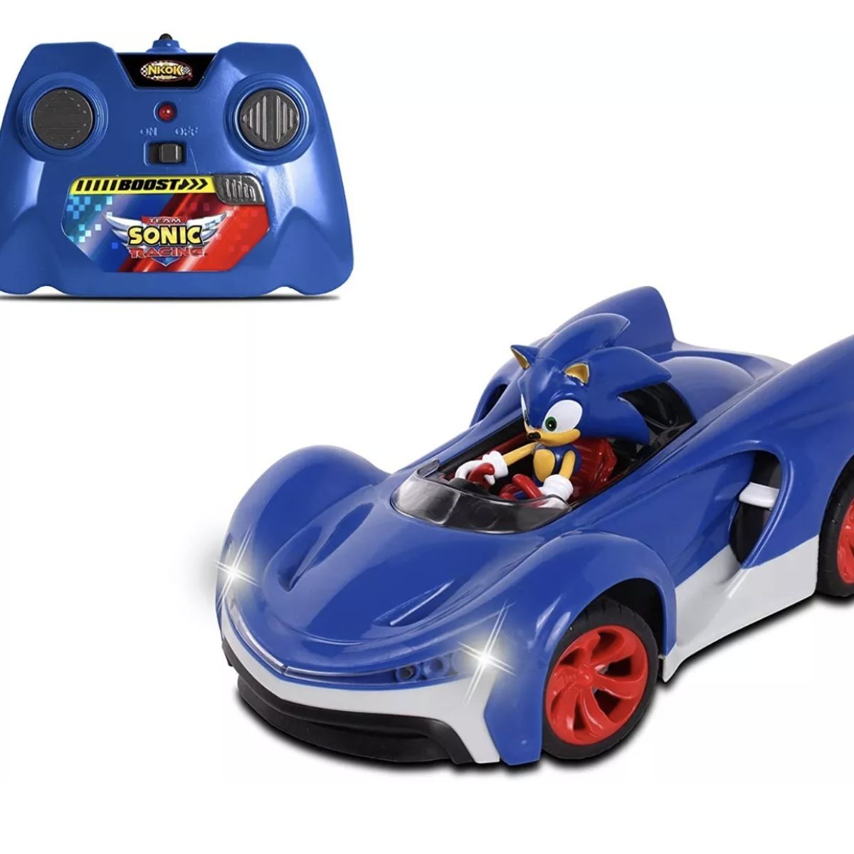 HASBRO - Sonic The Hedgehog - Auto Radiocontrado Turbo Boost