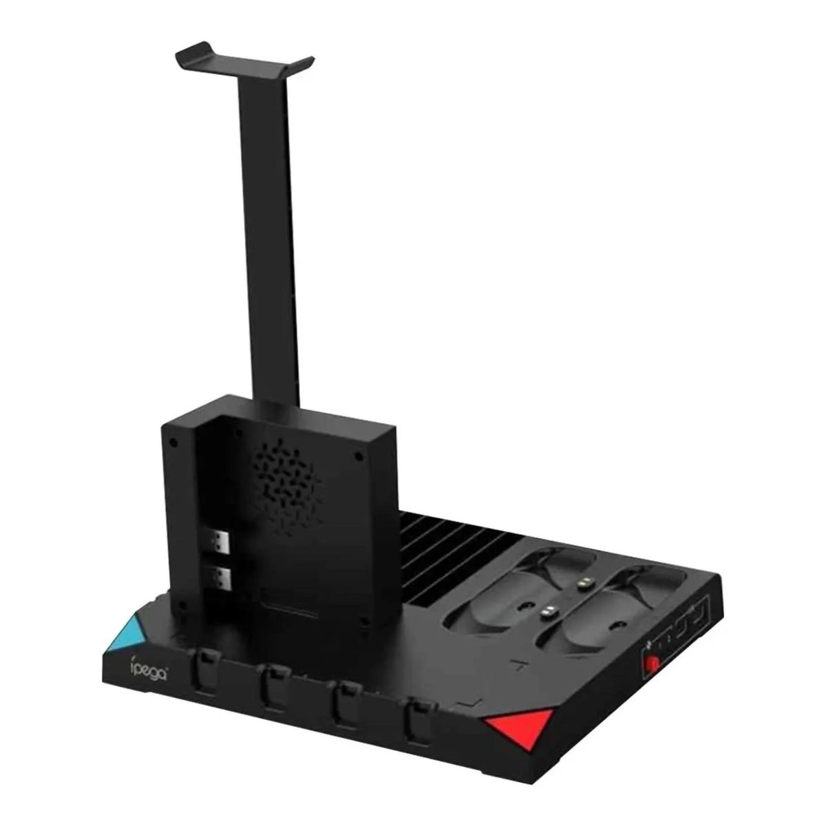 GENERICO - Base Cargador Soporte Vertical Para Nintendo Switch 9 En 1