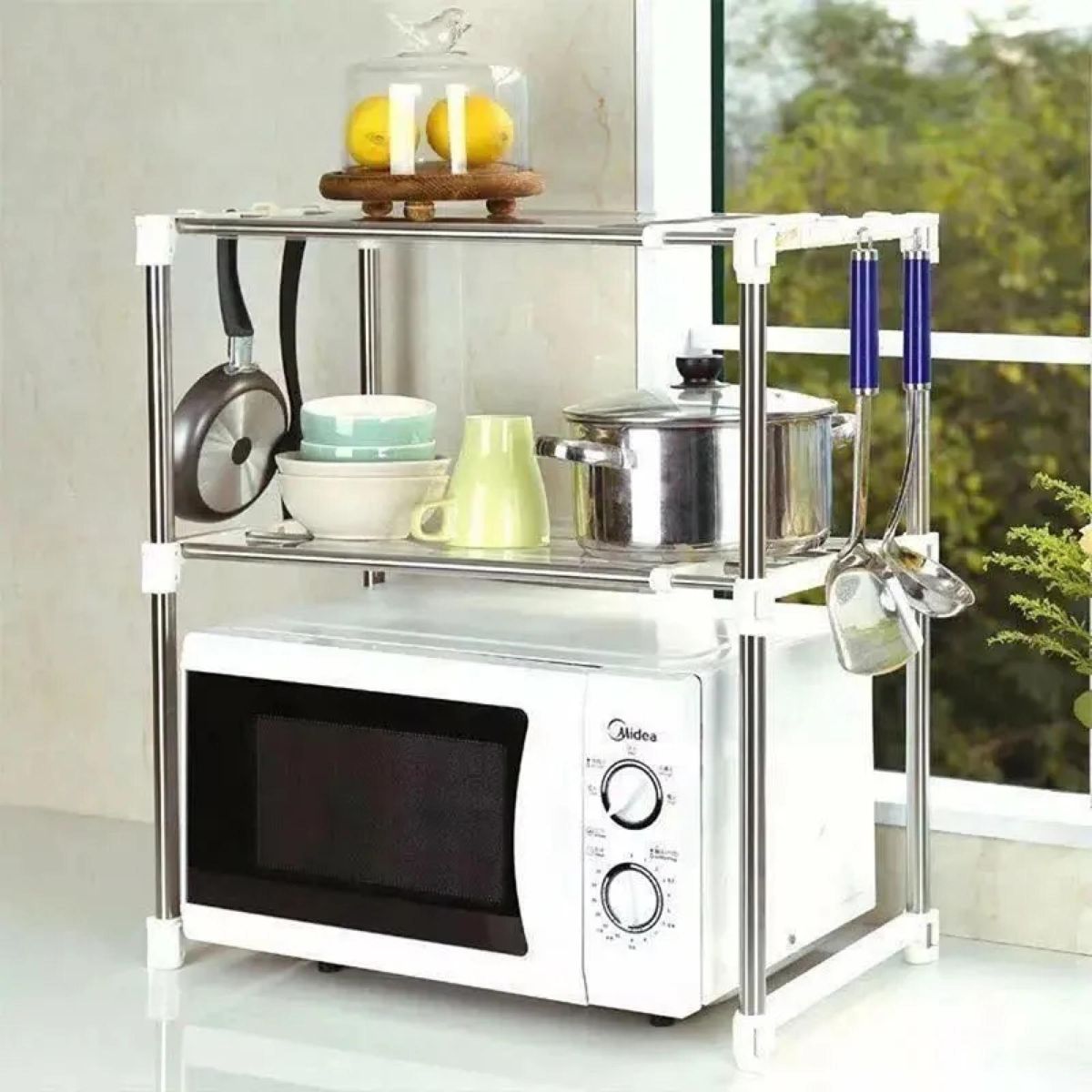 GENERICO - Estante Organizador Ajustable Multiuso Para Cocina