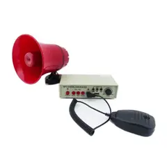 OEM - MEGAFONO MP3 12-24 VOLT CON IMANUSBSIRENA