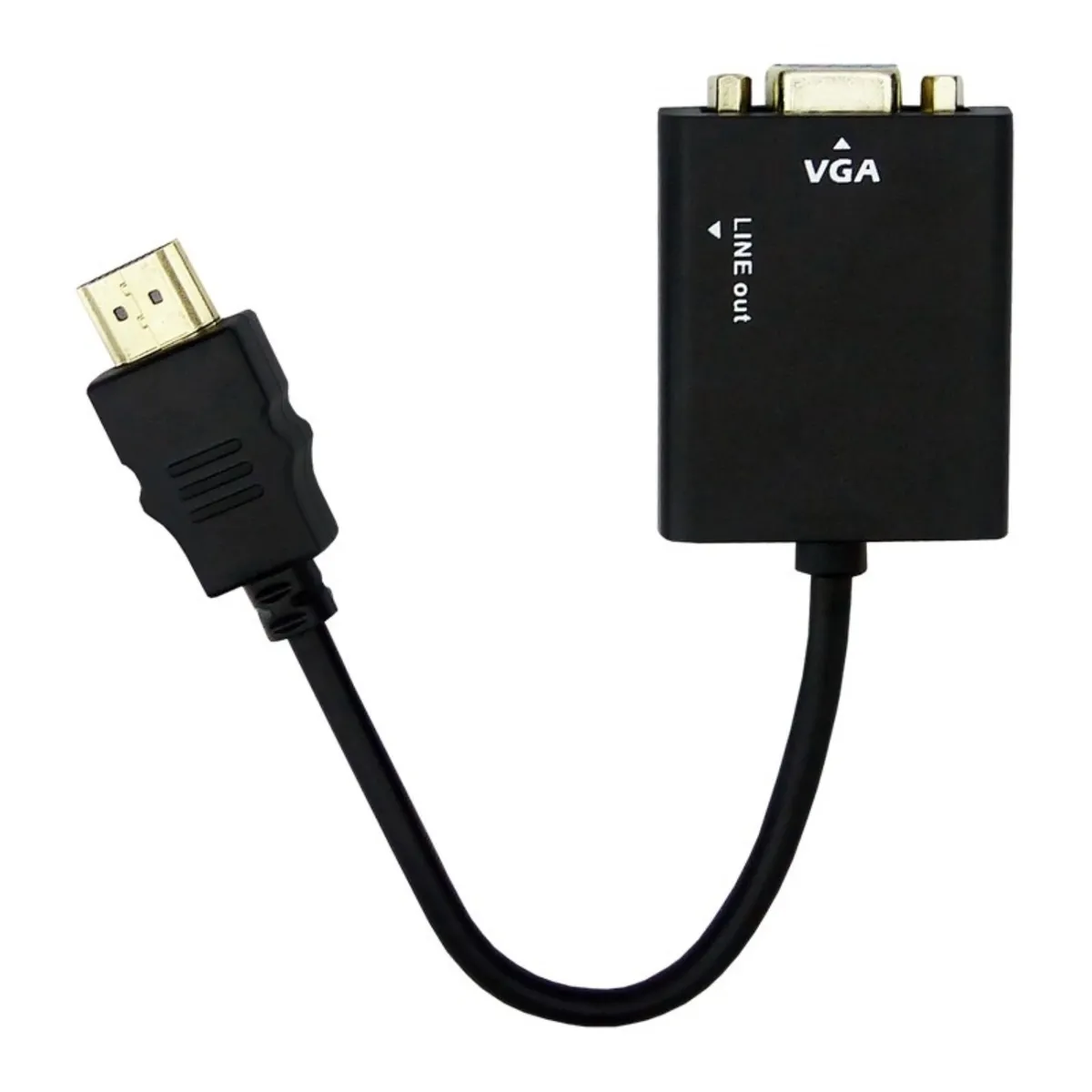 OEM - CONVERTIDOR DE HDMI A VGA CON AUDIO