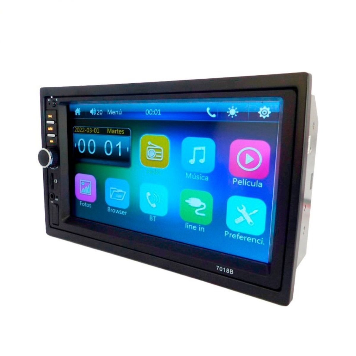 OEM - RADIO PARA AUTO CON PANTALLA 7 PULG