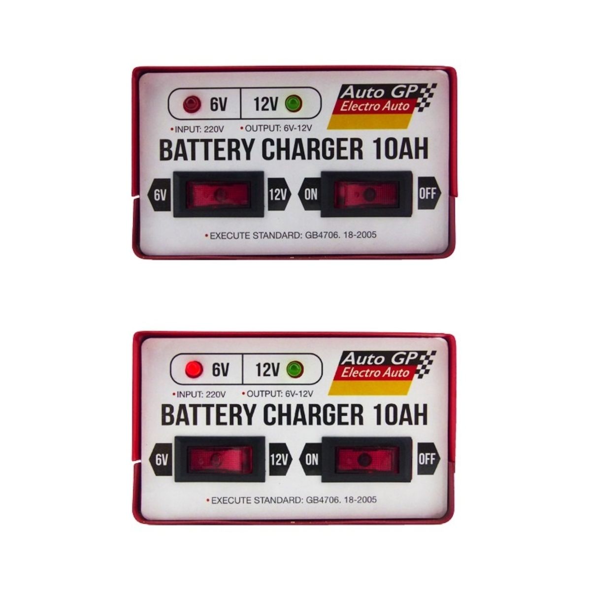 OEM - CARGADOR DE BATERIA 10 AMP AUTOGP 6-12 VOLT