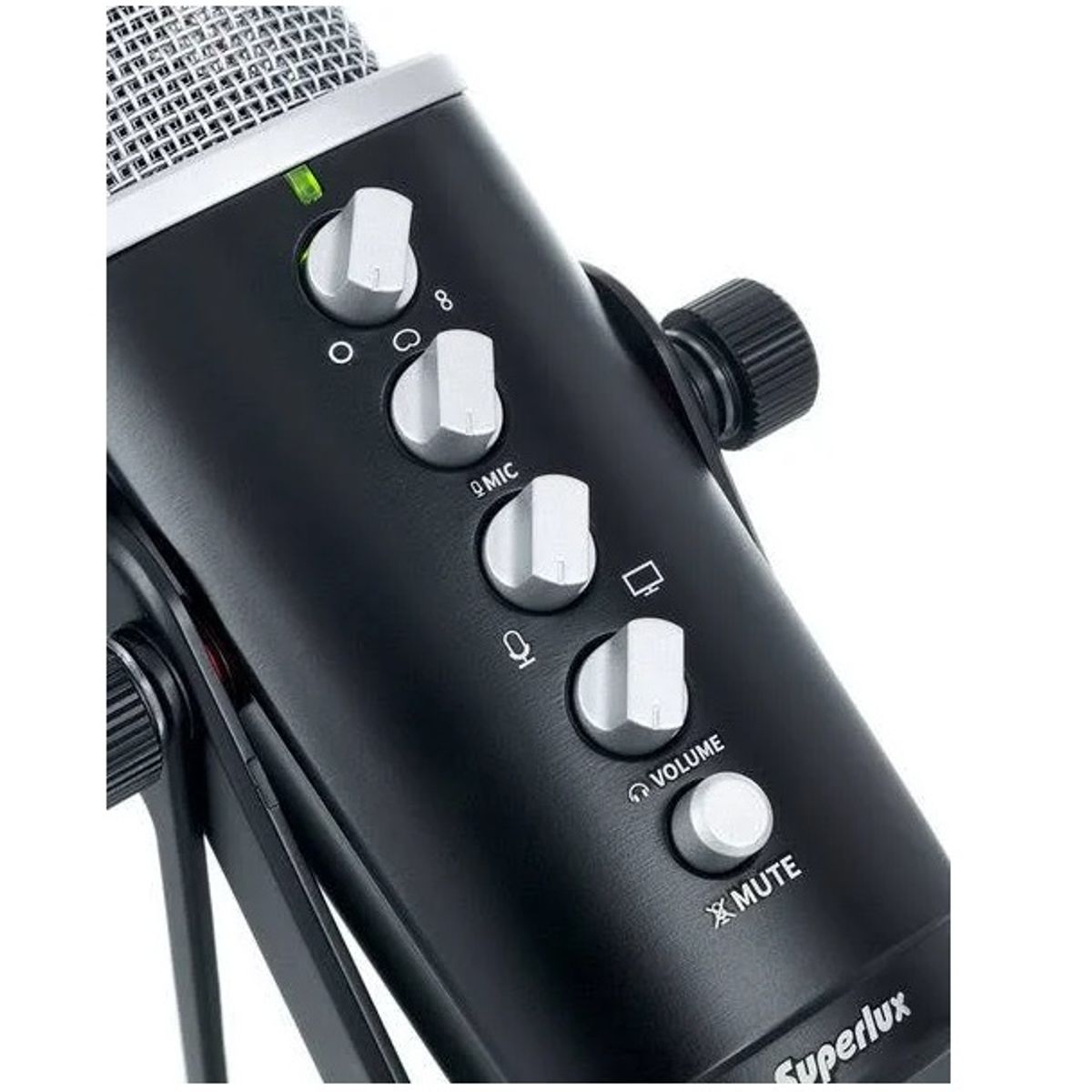 SUPERLUX - Microfono USB de condensador Multipatron Superlux E431U