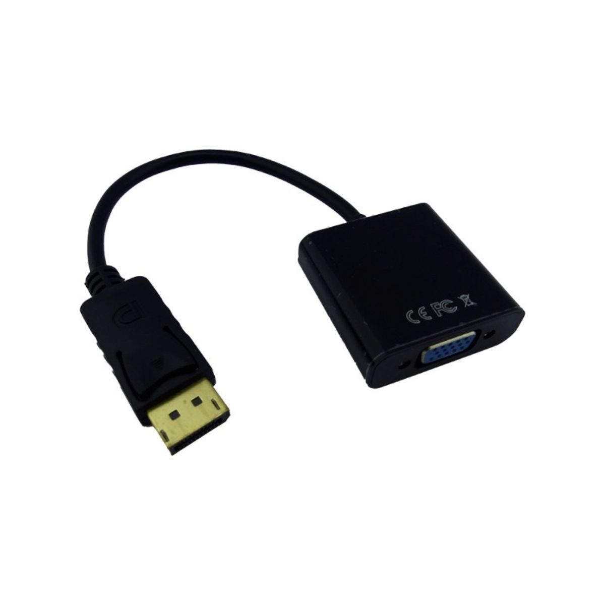 OEM - CONVERTIDOR CABLE DE DISPLAY PORT MACHO A VGA