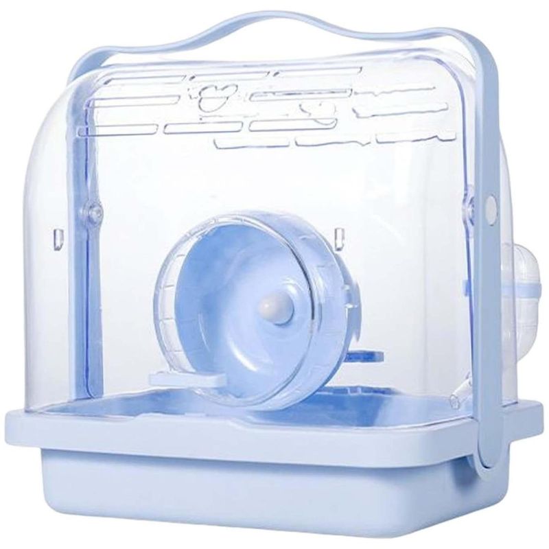 GENERICO - Jaula Transportadora Para Hamsters Ornamental Celeste