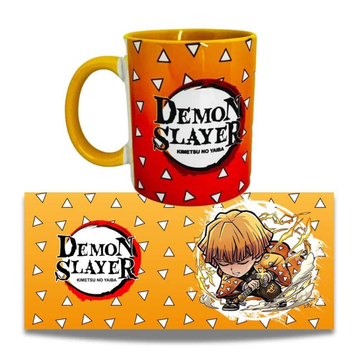 GENERICO - Tazón 325ml Zenitsu Agatsuma Demon Slayer