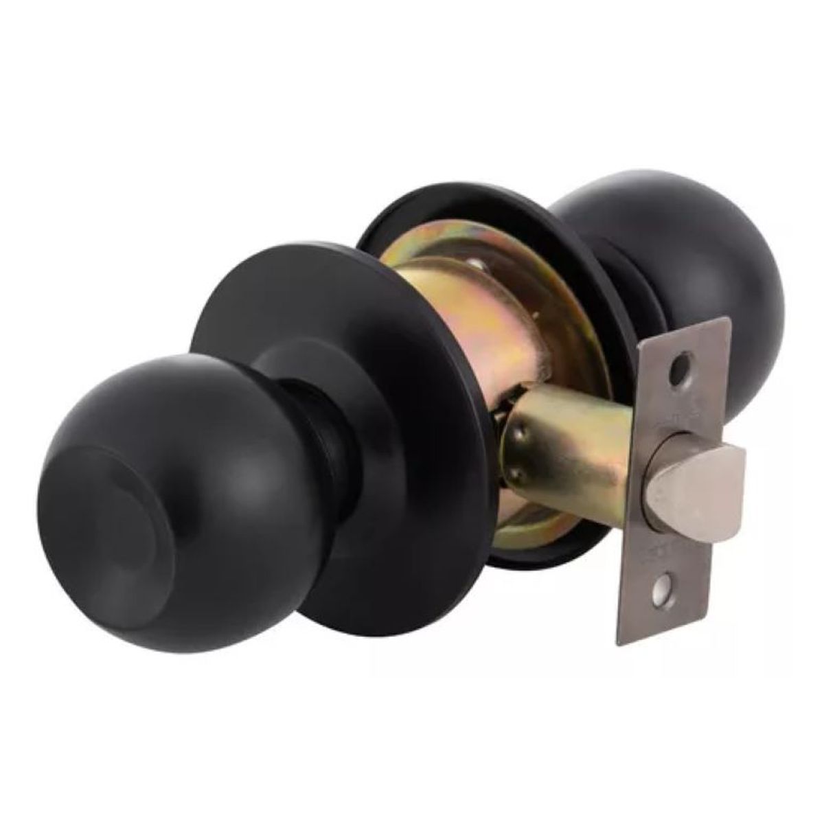 GENERICO - CHAPA Cerradura  Dormitorio Negro