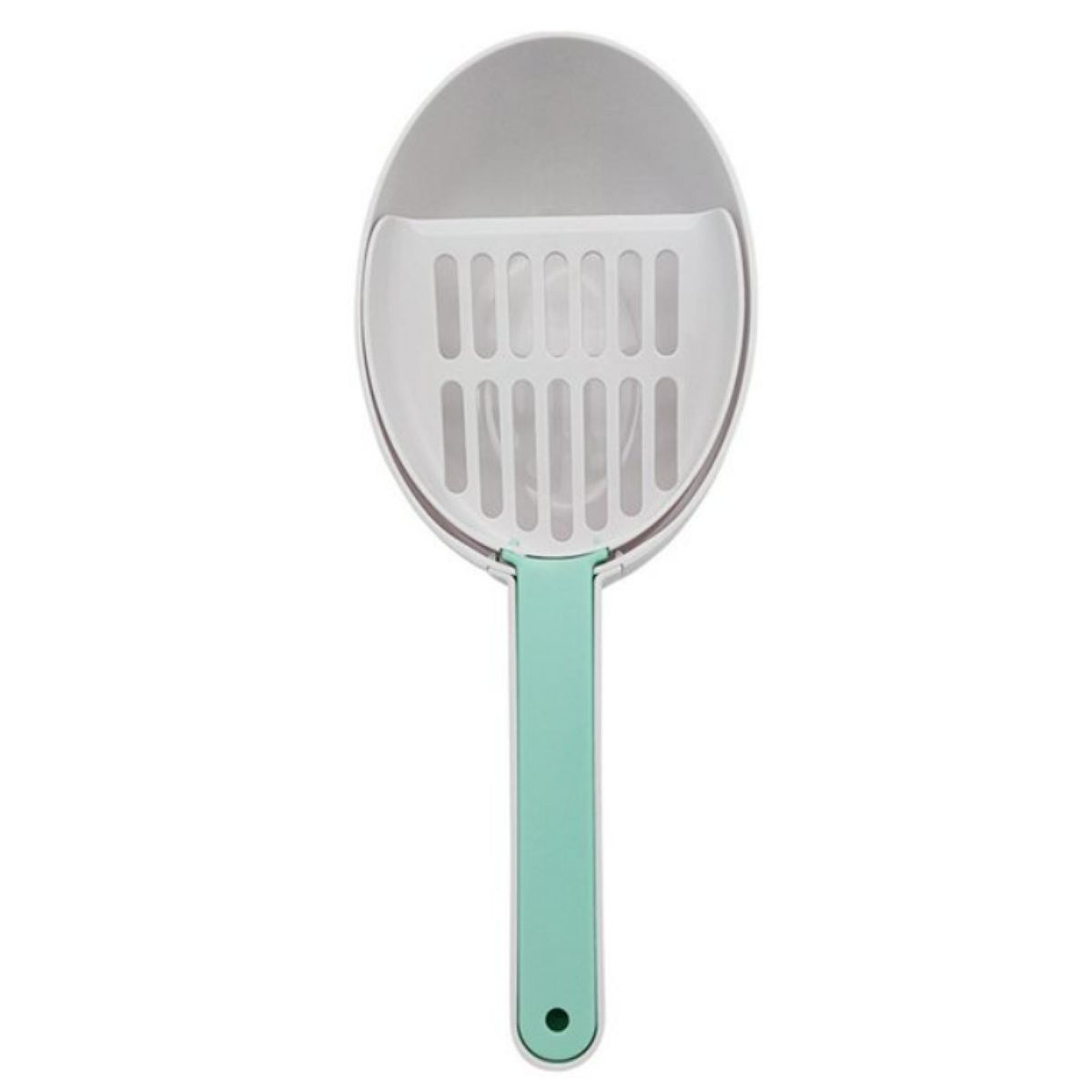 GENERICO - Pala Para Arena De Gatos Con Doble Pala Para Limpieza