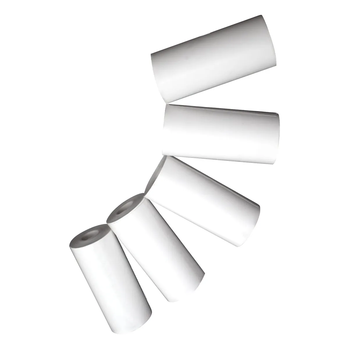 GENERICO - ROLLO TERMICO MINI IMPRESORA 25X56CMX45M X5 UNI