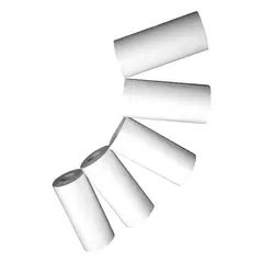 GENERICO - ROLLO TERMICO MINI IMPRESORA 25X56CMX45M X5 UNI