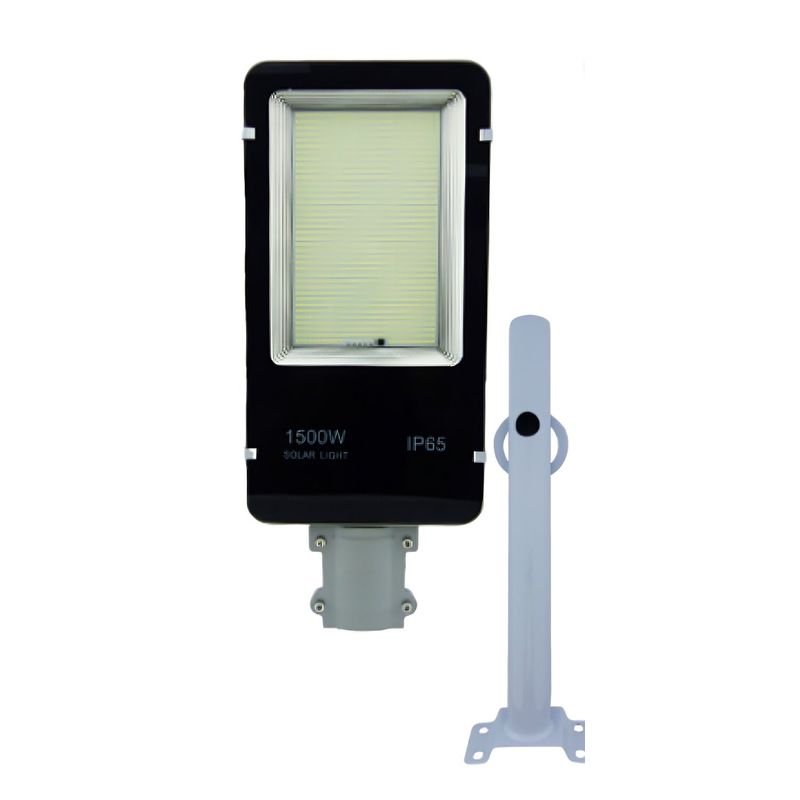 OEM - FOCO CON BRAZO SOLAR 1500W 1216 LED 1 PLACA METAL CON CONTROL