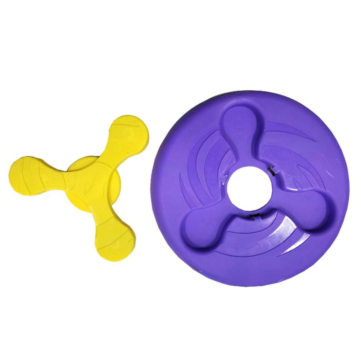 GENERICO - Juguete Frisbee 2 En 1 Para Mascotas Aire Libre