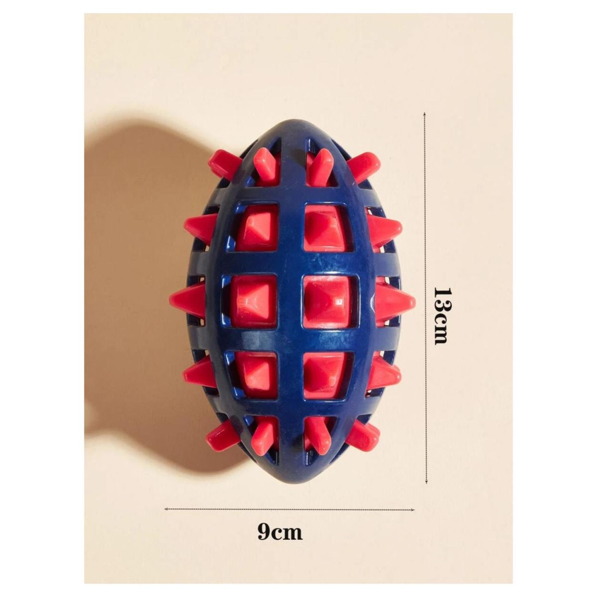 GENERICO - Juguete Para Morder Bola Spiky Con Pito Para Mascotas