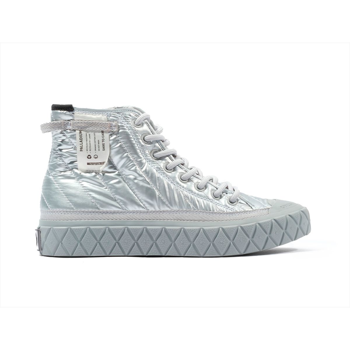 PALLADIUM - Zapatilla Mujer Palladium Palla Ace Re-Qulit Plata