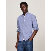 Camisa Heritage Oxford Gingham Regular Fit Azul