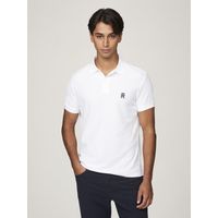 Polo Con Logo De Monogram Blanco