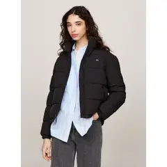 TOMMY HILFIGER - Parka Acolchada Essential Negro