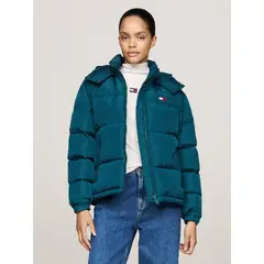 TOMMY HILFIGER - Parka Alaska Repelente Al Agua Verde