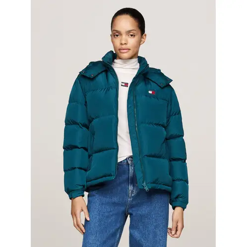 TOMMY HILFIGER - Parka Alaska Repelente Al Agua Verde