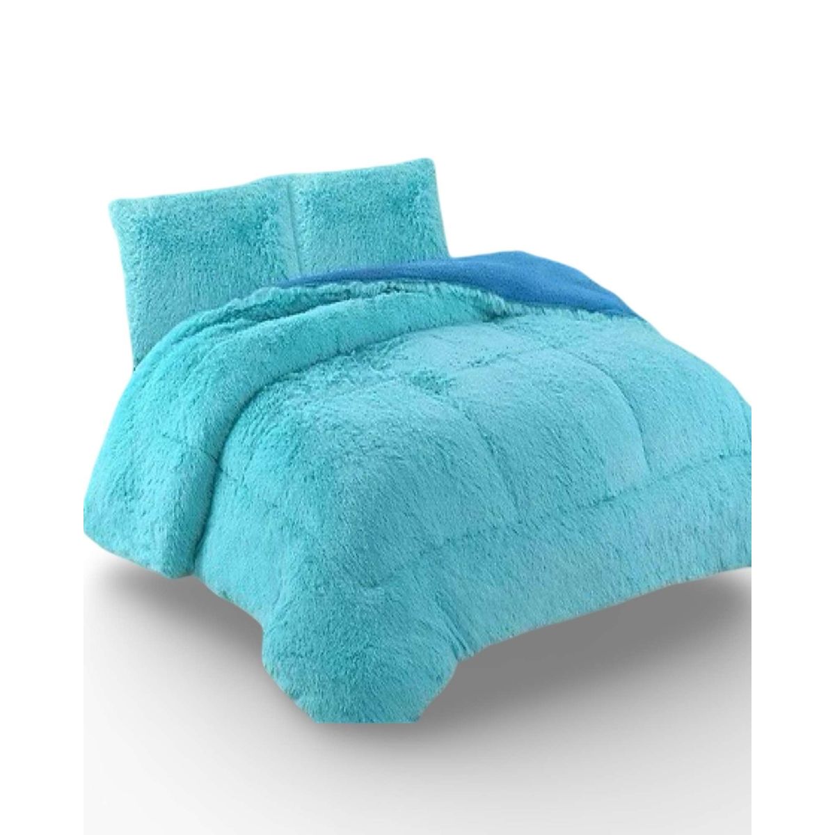 GENERICO - PLUMON CHIPORRO PELUDO 2 PLAZAS CALIPSO