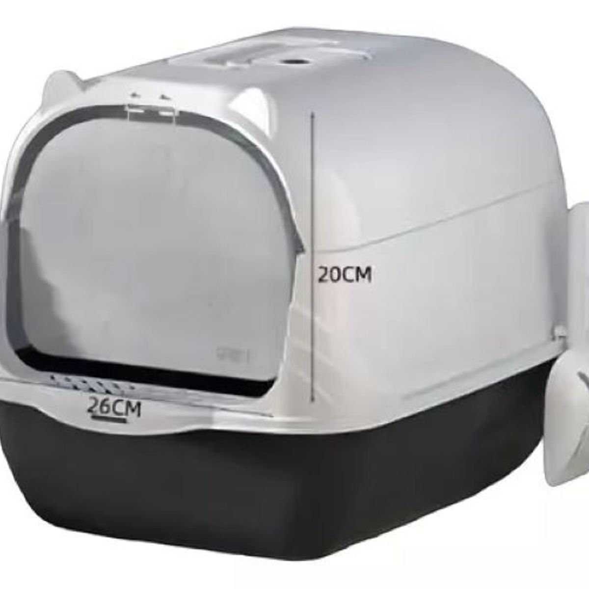 GENERICO - Arenero Sanitario Para Gato Cerrado Con Pala