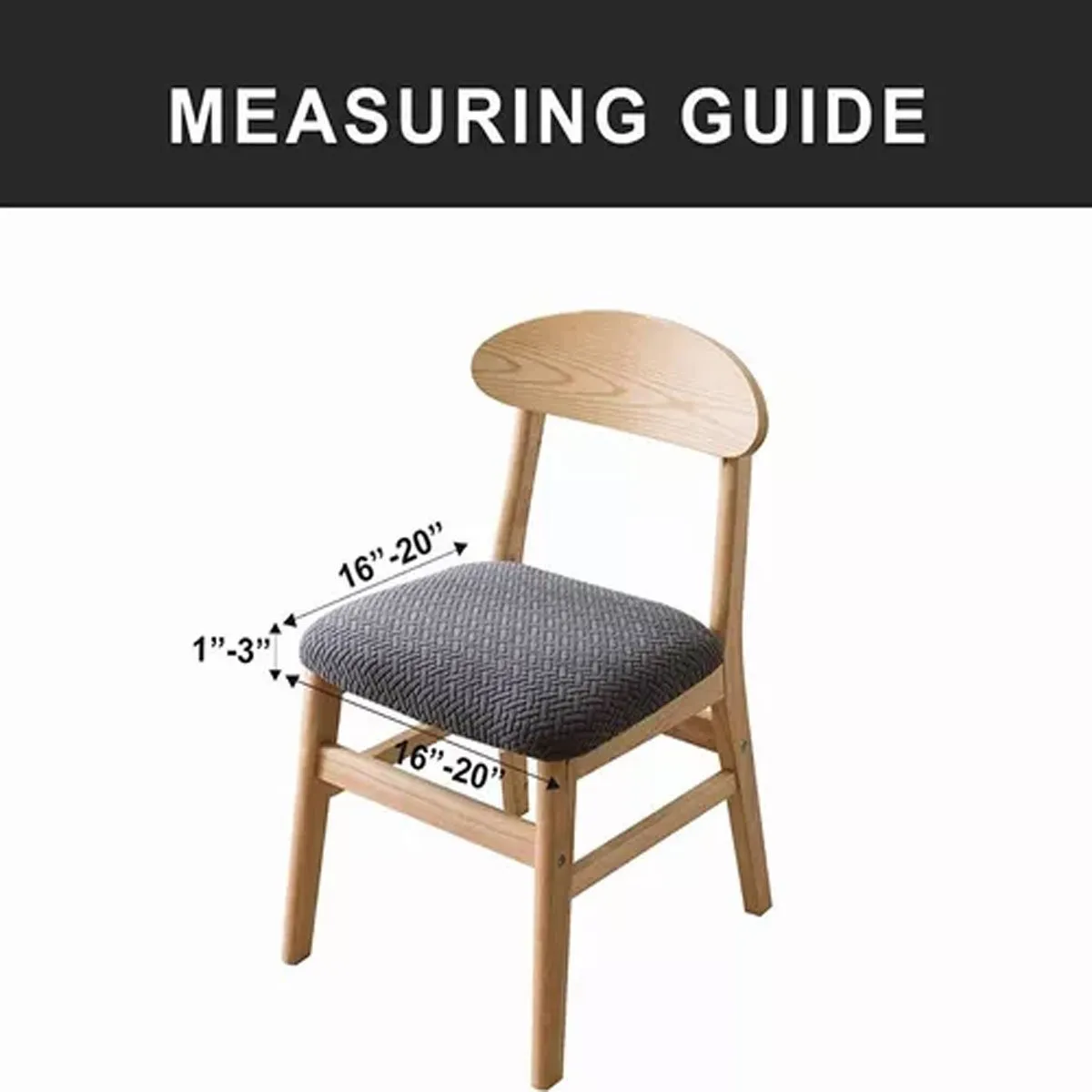 EDWINAYY - Funda De Asiento Para Silla Adaptables Para Comedor Tela