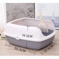 Arenero De Gatos Baño De Mascotas Bandeja Sanitaria Xl Grade