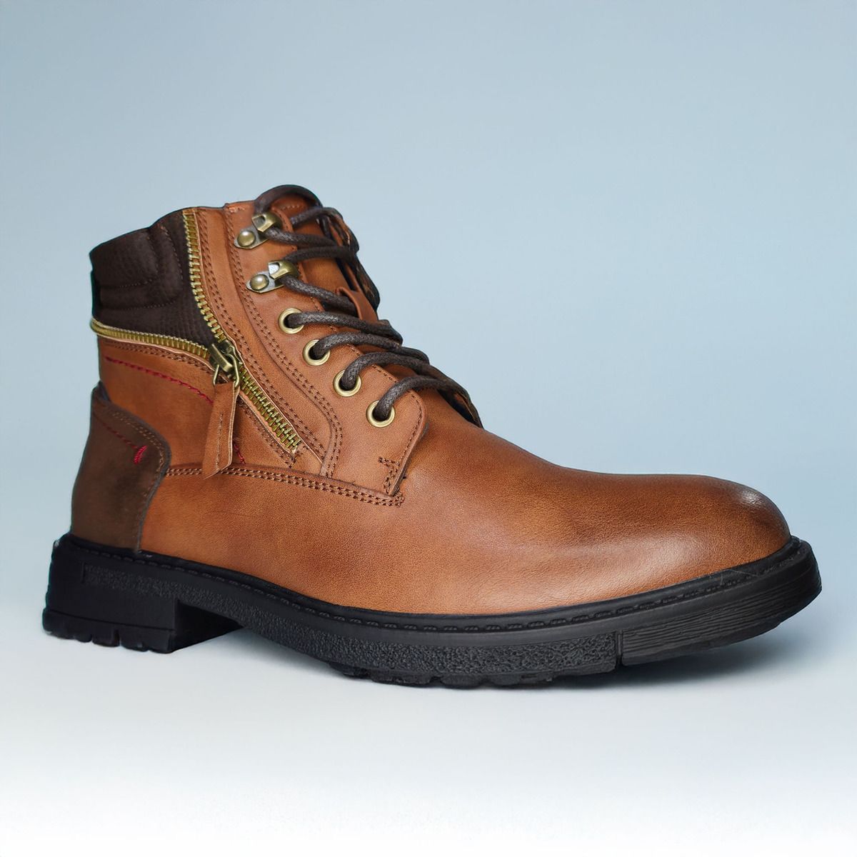 PAND G - Botin Cuero Pu Ejecutivo Estilo Durabilidad Y Confort 39 al 44 7572