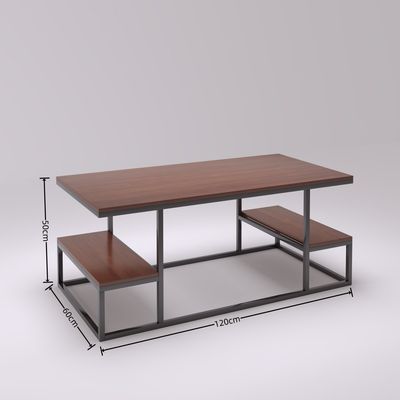 Imagen 2 del producto Mesa De Centro Lateral Living 120 Cm X 60 Cm X 50 Cm