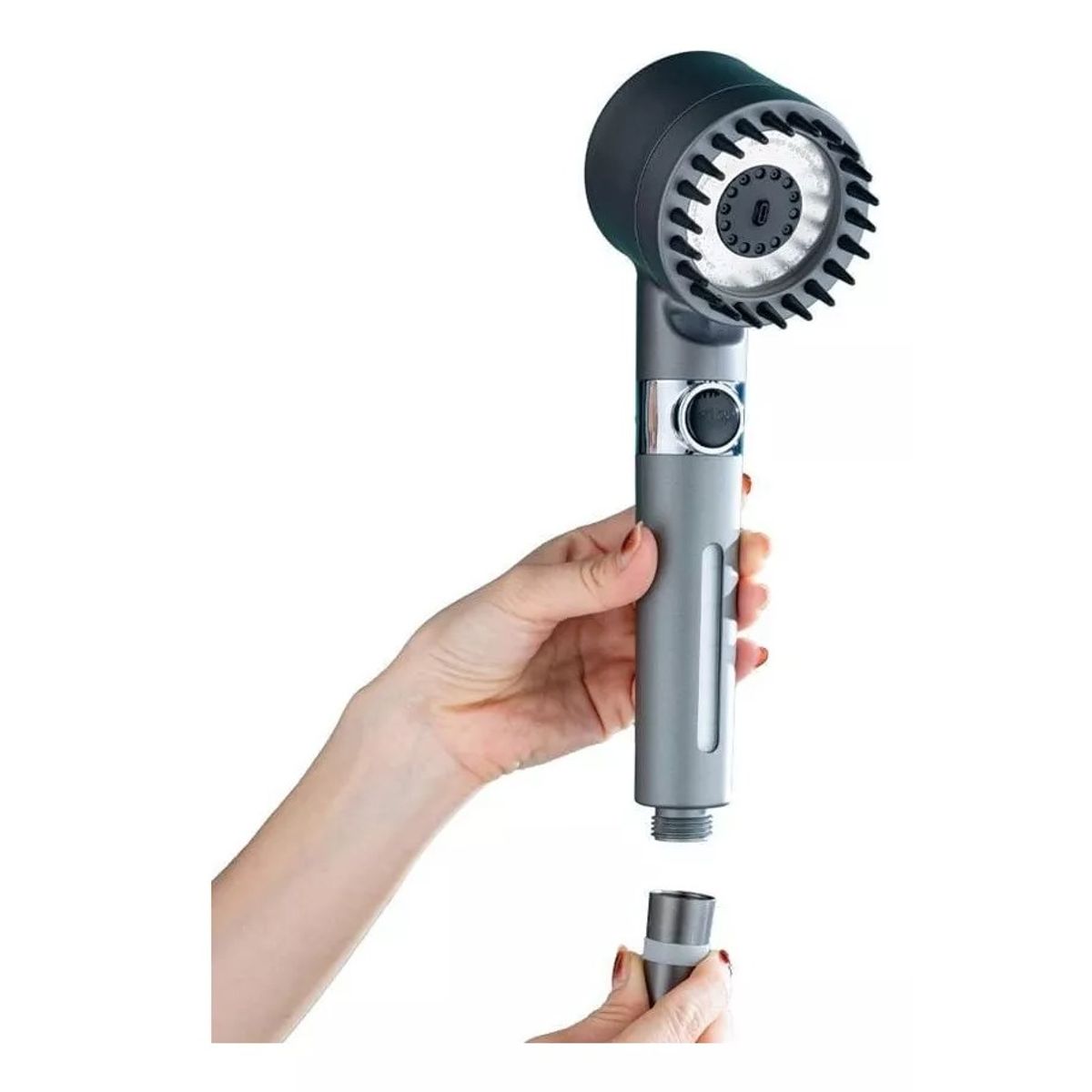 GENERICO - Cabezal Ducha Alta Presion Ajustable Con Filtro