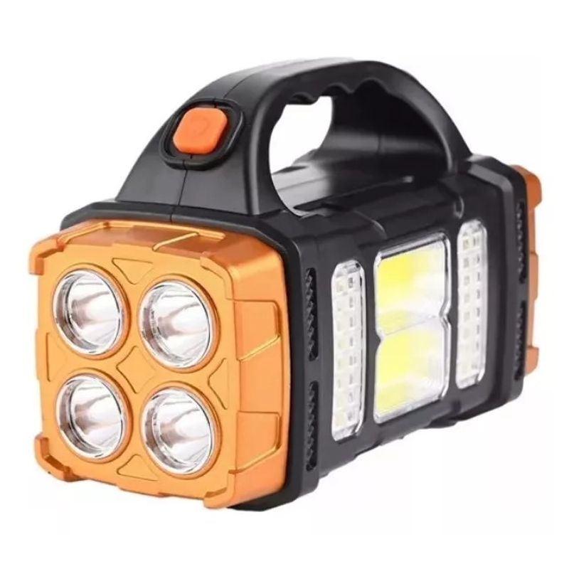 GENERICO - Linterna Super Led Spotlight Recargable Usb