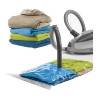 Pack de 4 Bolsas Compresoras para Ropa – Ahorra Espacio y Protege