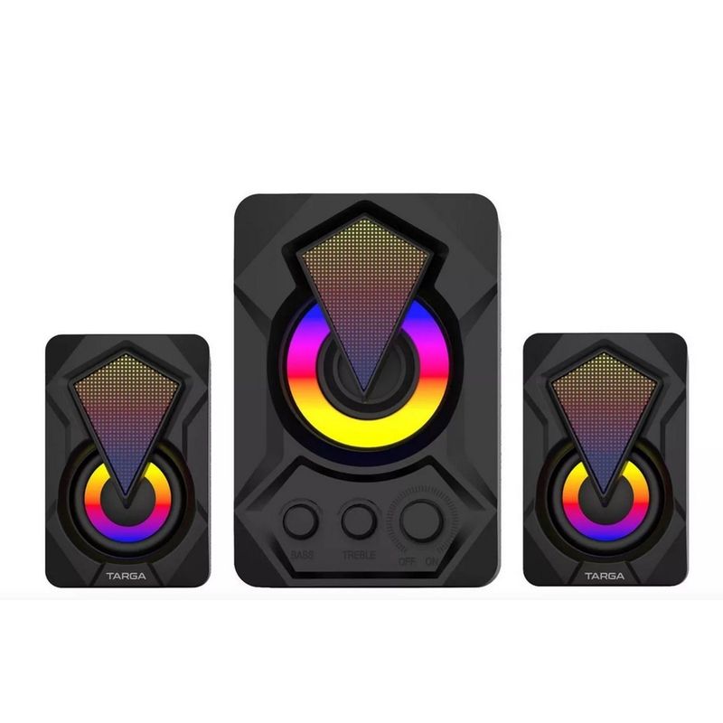TARGA - KIT DE PARLANTES GAMER PARA PC TARGA DIAMOND PRO