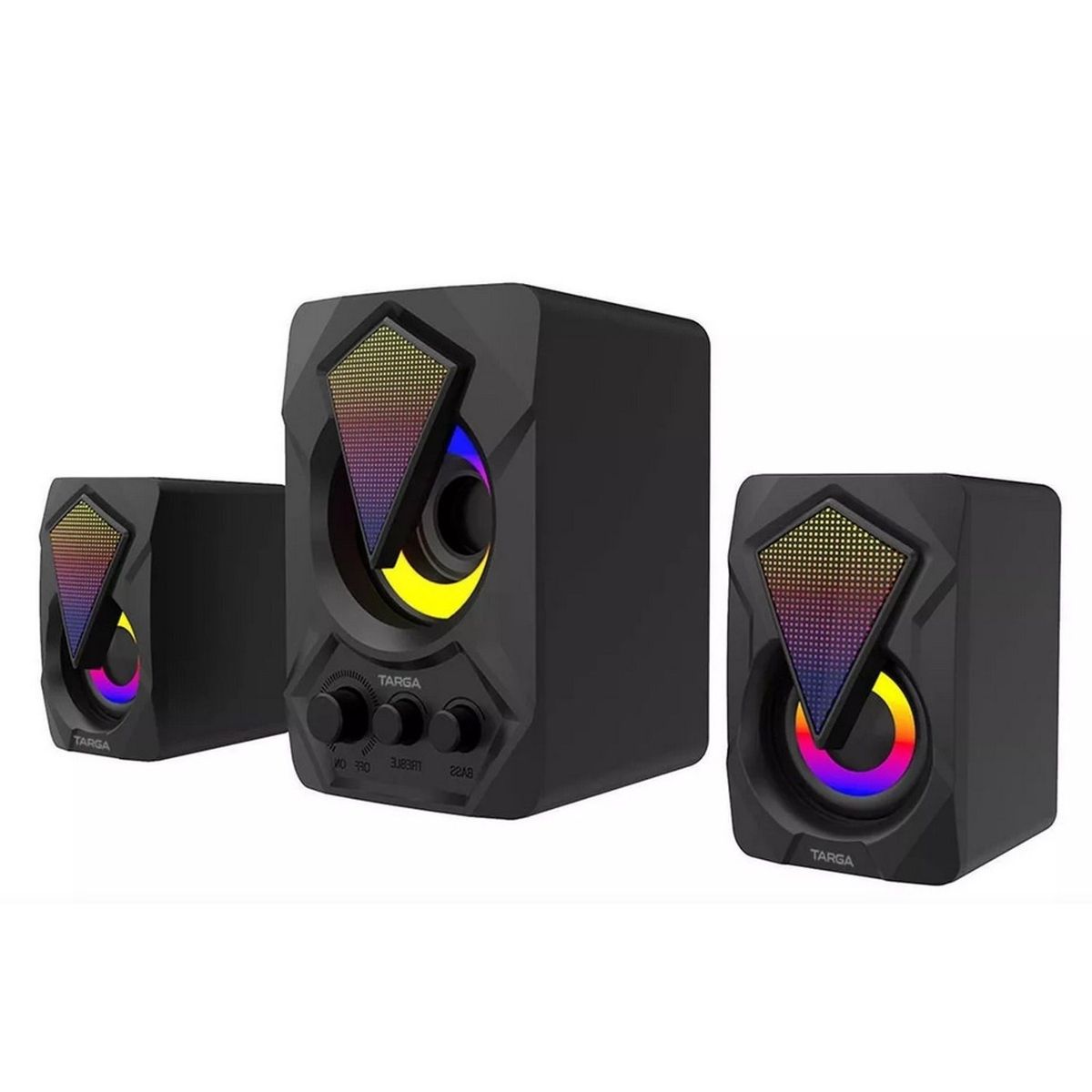 TARGA - KIT DE PARLANTES GAMER PARA PC TARGA DIAMOND PRO