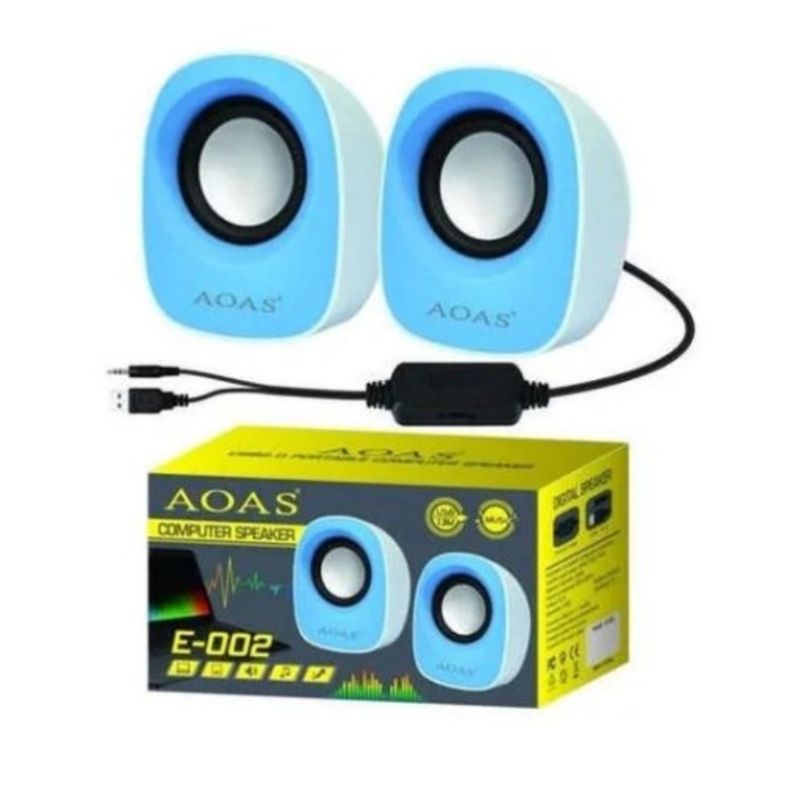 GENERICO - PARLANTE ALTAVOZ ORDENADOR MINI CABLE USB ESTÉREO OVALADO