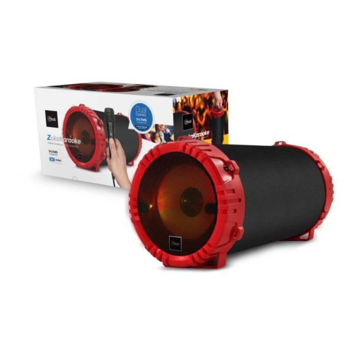 MICROLAB - PARLANTE BAZOOKA ZUKAKARAOKE MICRÓFONO MICROLAB