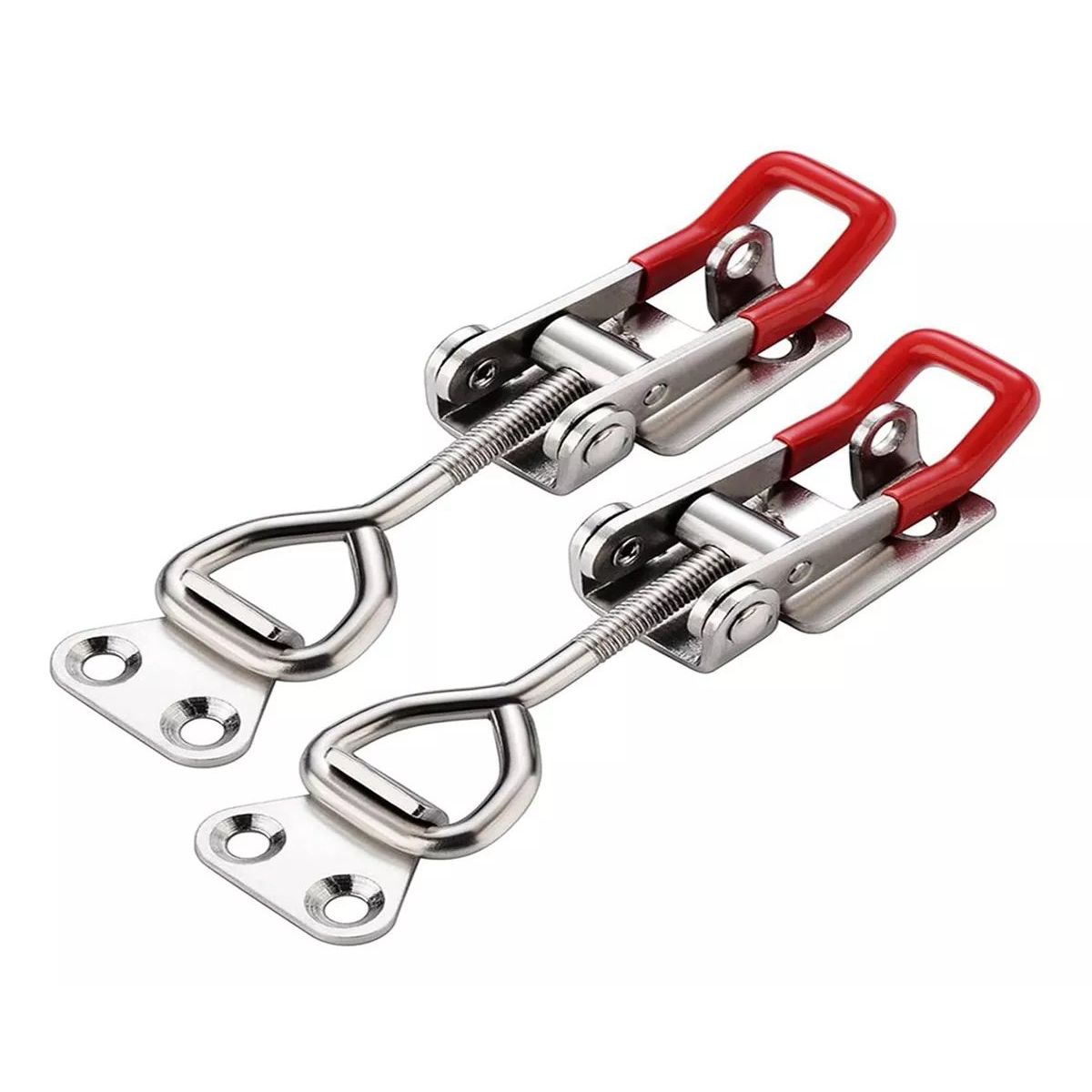 KUANGYE - X2 Gancho Cangrejo Abrazadera De Palanca Metal Grande 180mm