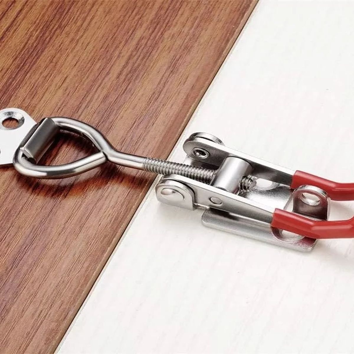 KUANGYE - X2 Gancho Cangrejo Abrazadera De Palanca Metal Grande 180mm