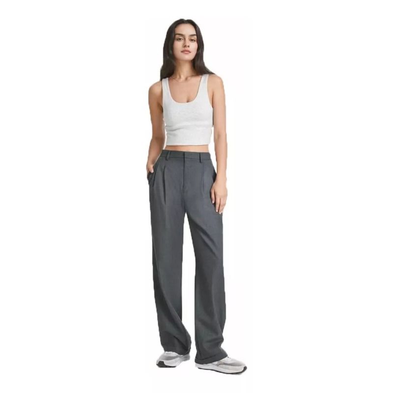 GIOIO - Pantalón De Oficina Casual Para Mujer Gris