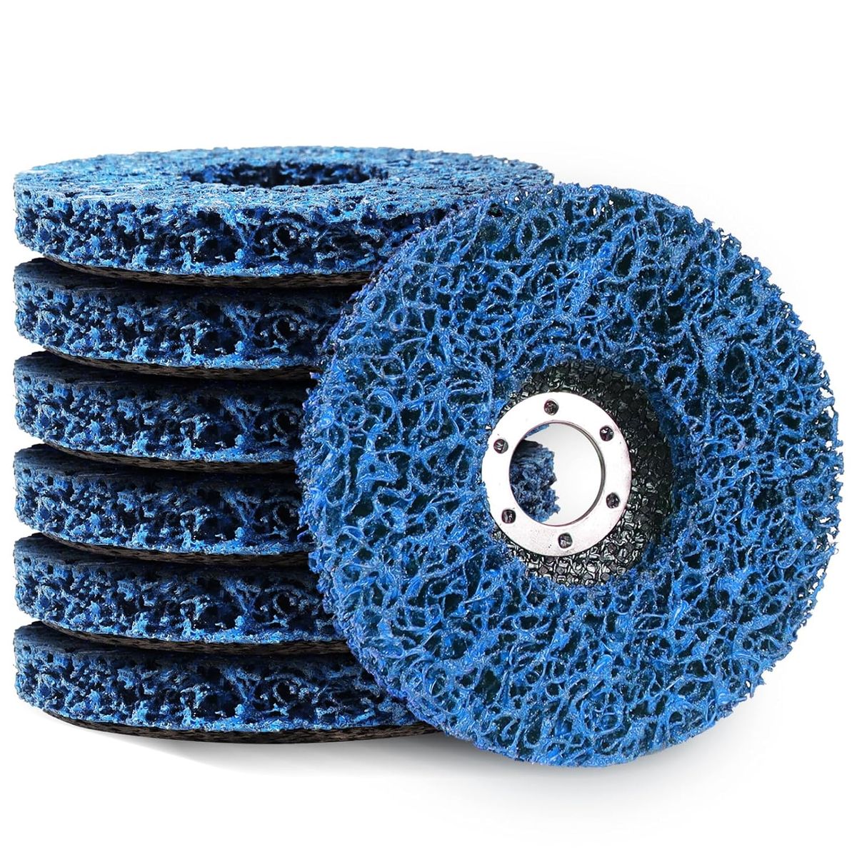 KUANGYE - Muela Abrasiva Lijar Para Autos Remover Pintura Óxido 5pcs